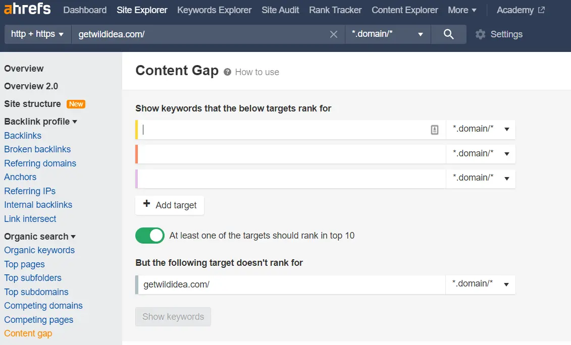 Content Gap Analysis