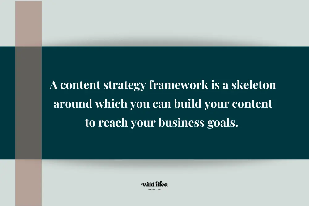 What is a Content Strategy Framework